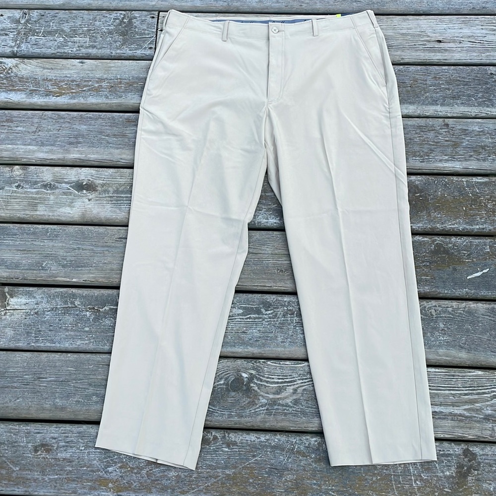 NWT Ben Hogan Performance Men's Stretch Flat Front Active Flex Pant - Picture 1 of 8